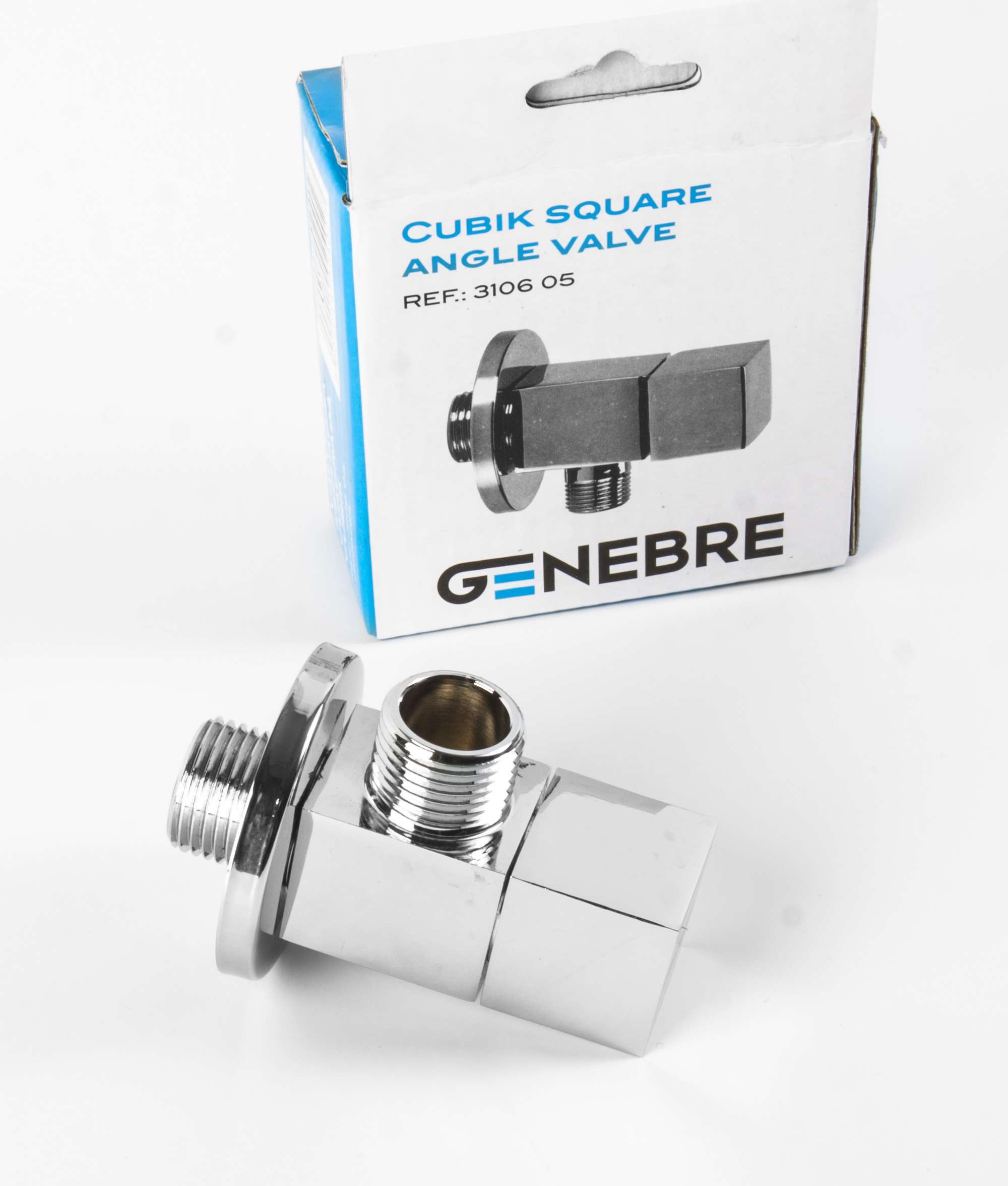 Вентиль для душа Genebre Kenjo Angle 12 угловой (3106 05)